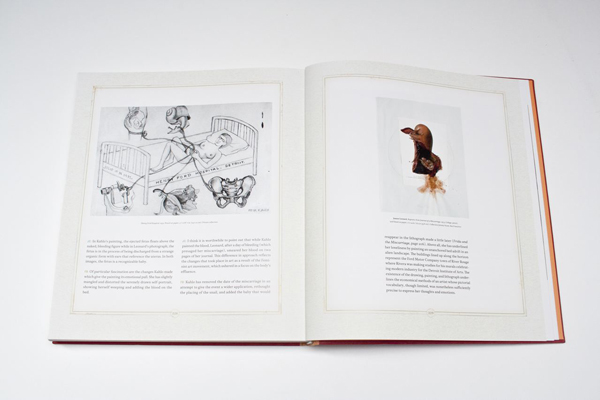 book spread